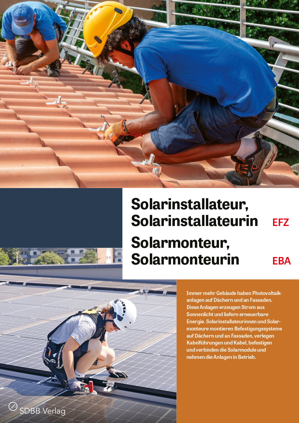 Solarinstallateur/in EFZ, Solarmonteur/in EBA