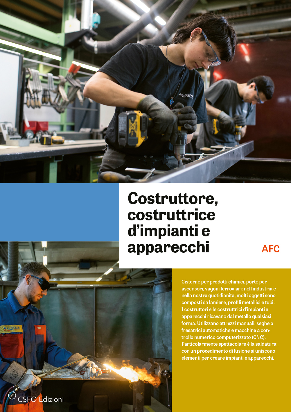 Costruttore/trice d'impianti e apparecchi AFC Costruttore/trice d'impianti e apparecchi AFC