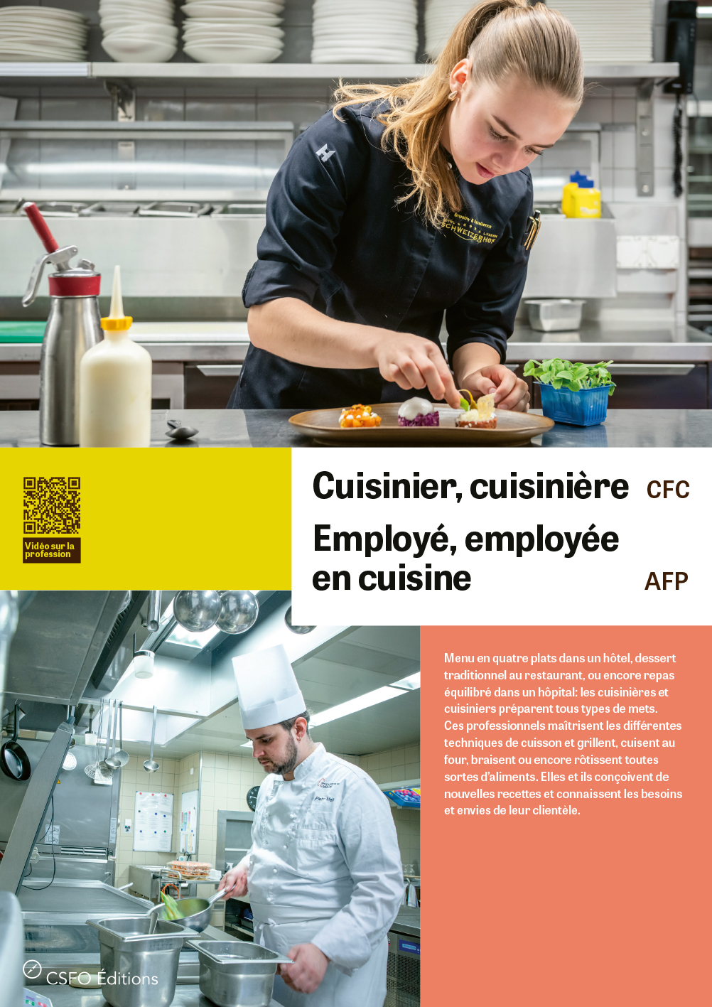 Cuisinier/ière, Employé/e en cuisine