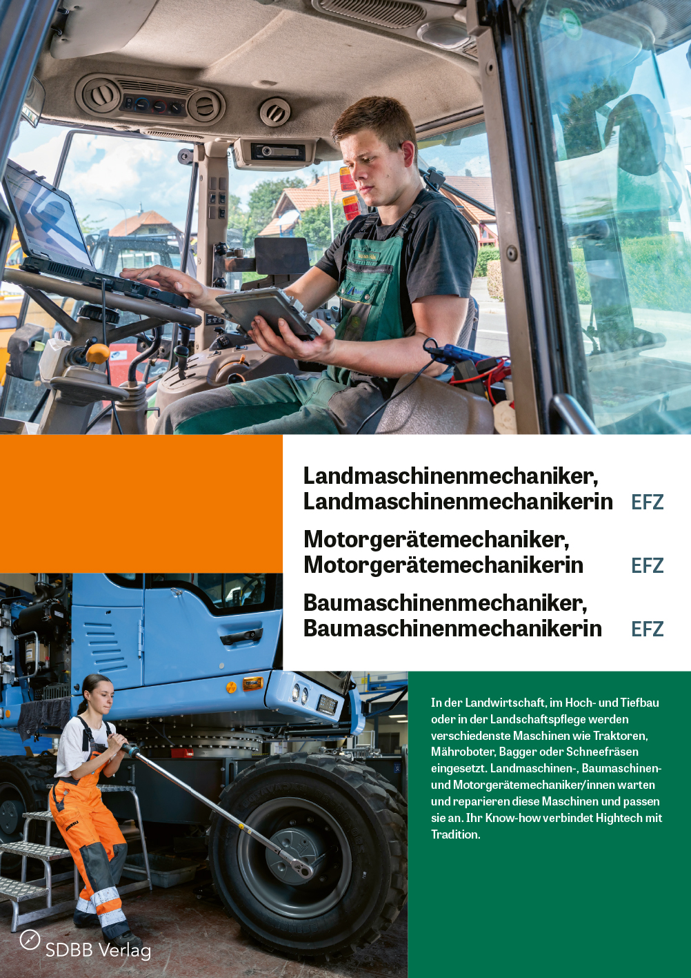 Landmaschinen-, Motorgeräte- und Baumaschinenmechaniker/in EFZ