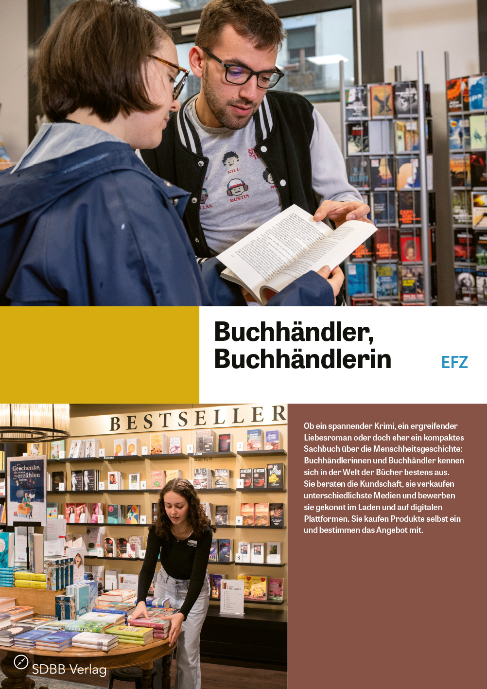 Buchhändler/in EFZ