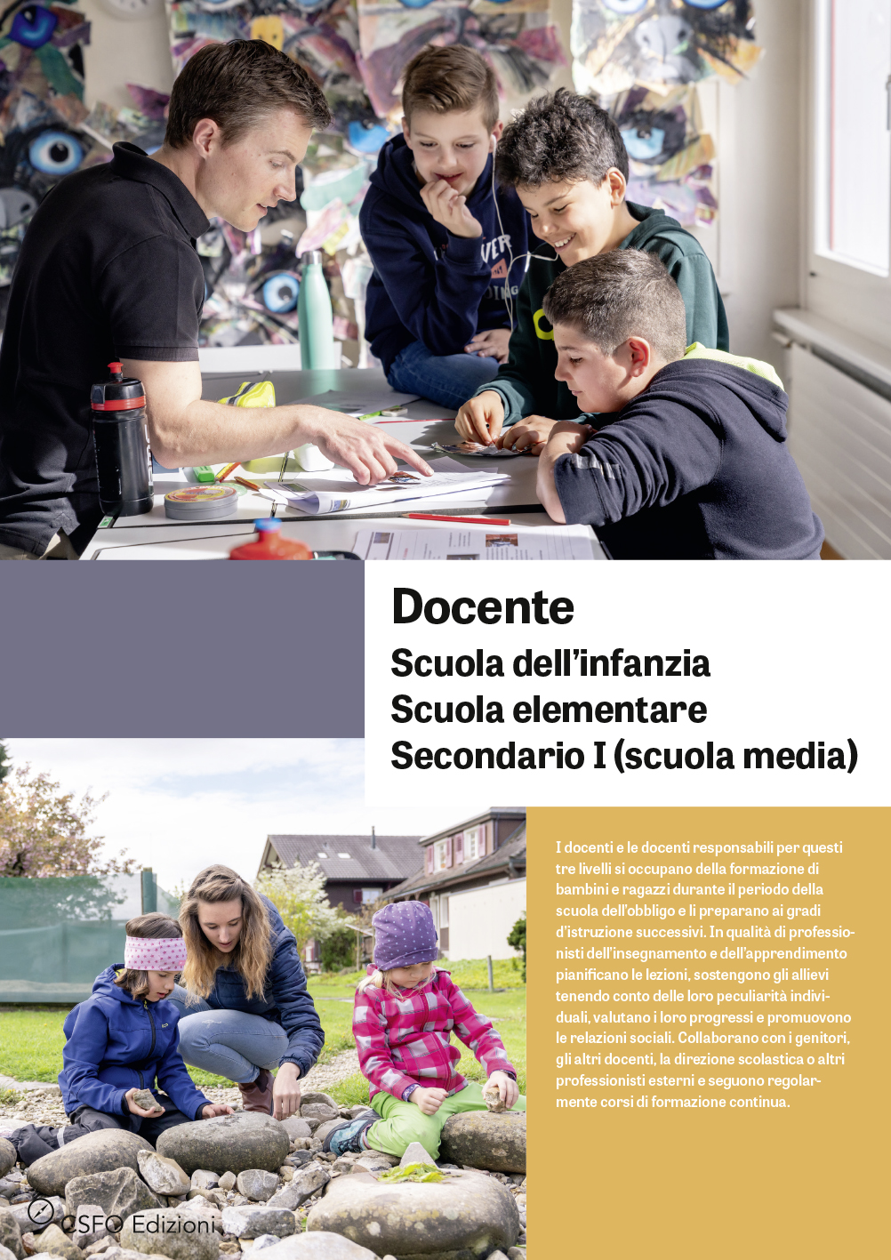 Docente - Scuola dell'infanzia, Scuola elementare, Secondario I