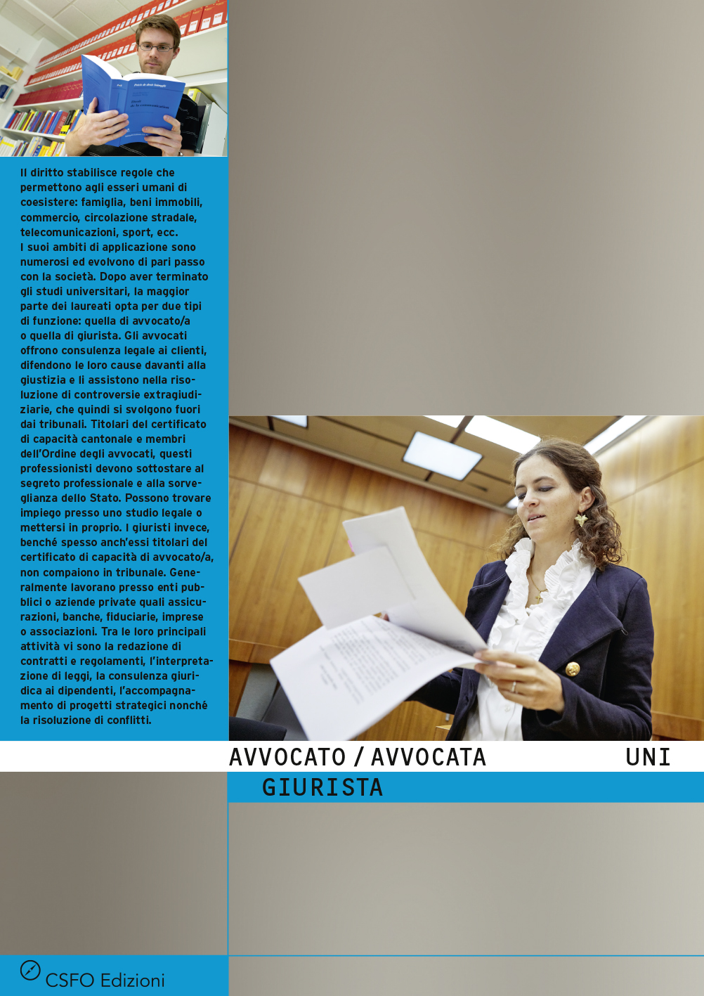 Avvocato/a, giurista Avvocato/a, giurista