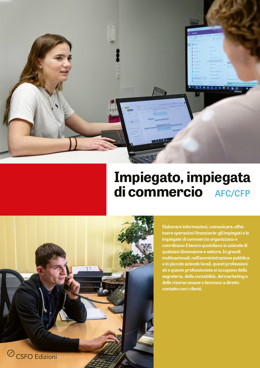 Impiegato, impiegata di commercio AFC/CFP Impiegato, impiegata di commercio AFC/CFP