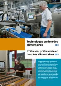 Technologue en denrées alimentaires, Praticien/ne en denrées alimentaires