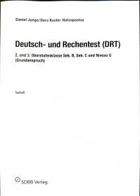 Deutsch- und Rechentest (DRT) Testheft