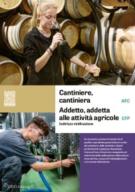 Cantiniere/a AFC, Addetto/a alle attività agricole CFP