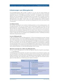 Infoblatt Bildungsbericht