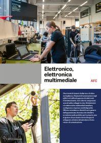 Elettronico/a multimediale AFC