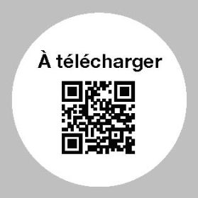 Étiquettes autocollantes «À télécharger»