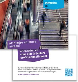 Flyer orientation.ch CFC pour adultes version vouvoiement (paquet de 100 ex.)